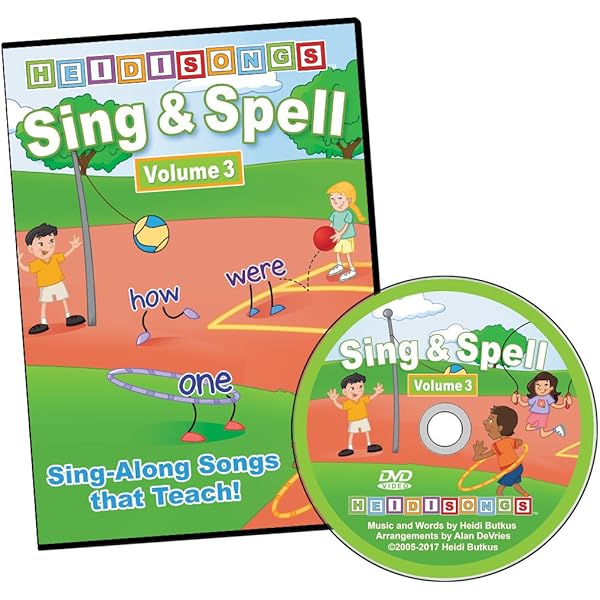 Amazon.com: Sing & Spell the Sight Words: Volume 2 - Colors
